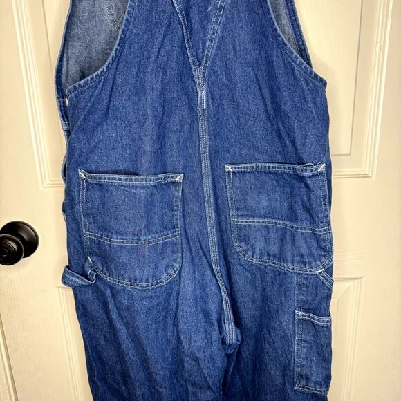 Vintage Carhartt Denim Coveralls Unlined 34x30 - Picture 9 of 11